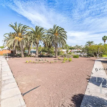Oasis Con Piscinas Y Jardines En Maspalomas דירה