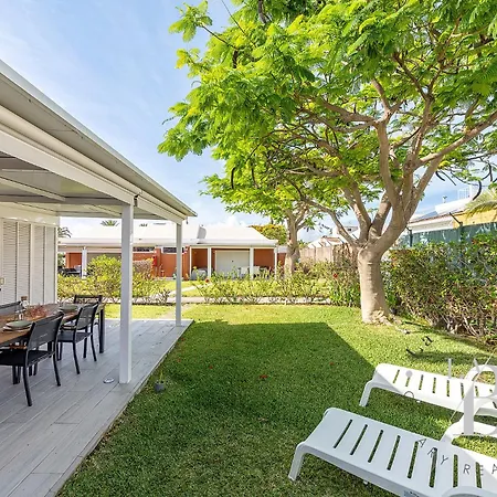 Oasis Con Piscinas Y Jardines En Maspalomas דירה